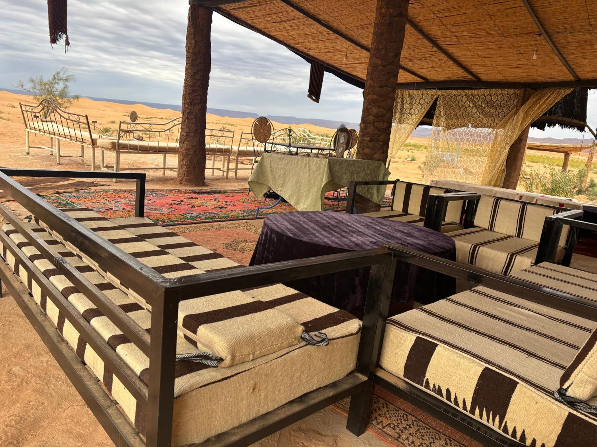 Bivouac La Dune Blanche M'Hamid Dış mekan fotoğraf